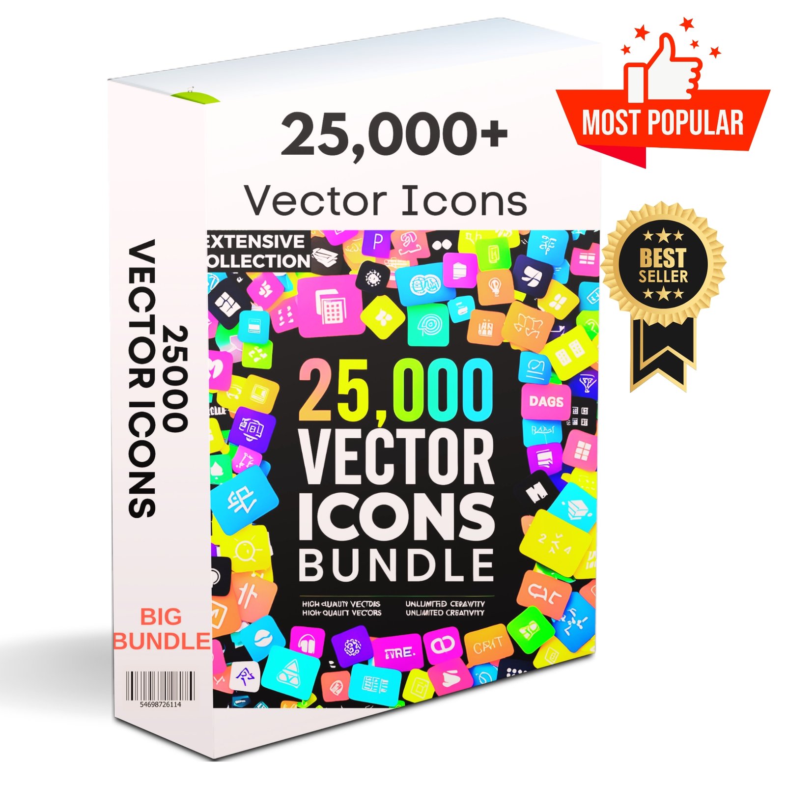 25,000 Vector Icons Bundle