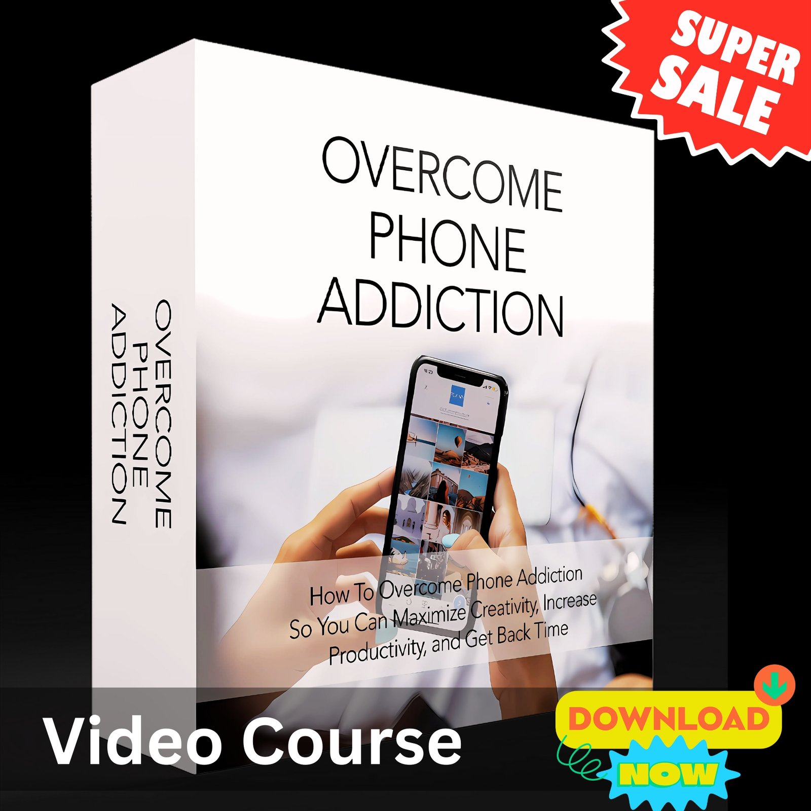 Overcome Phone Addiction (Video Course)