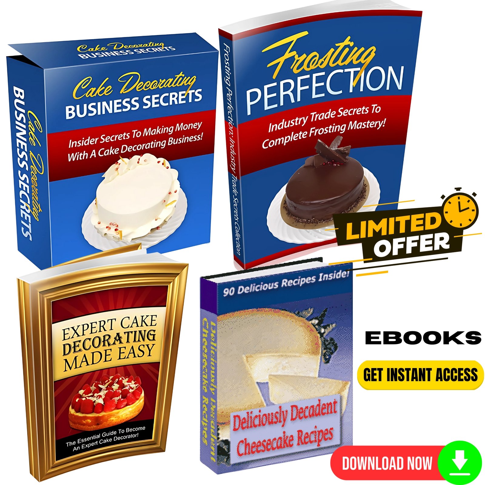 The Ultimate Cake Mastery Bundle - eBooks
