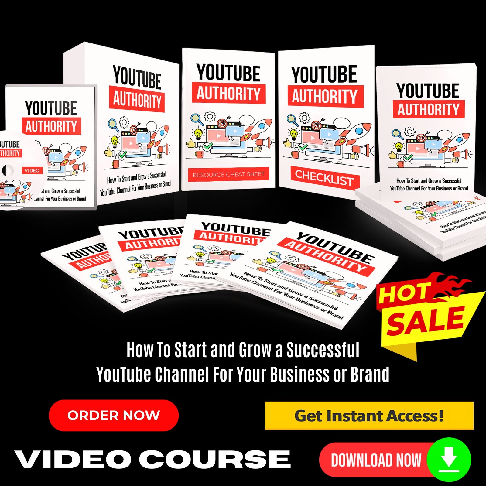 YouTube Authority Upgrade Package (Video Course)