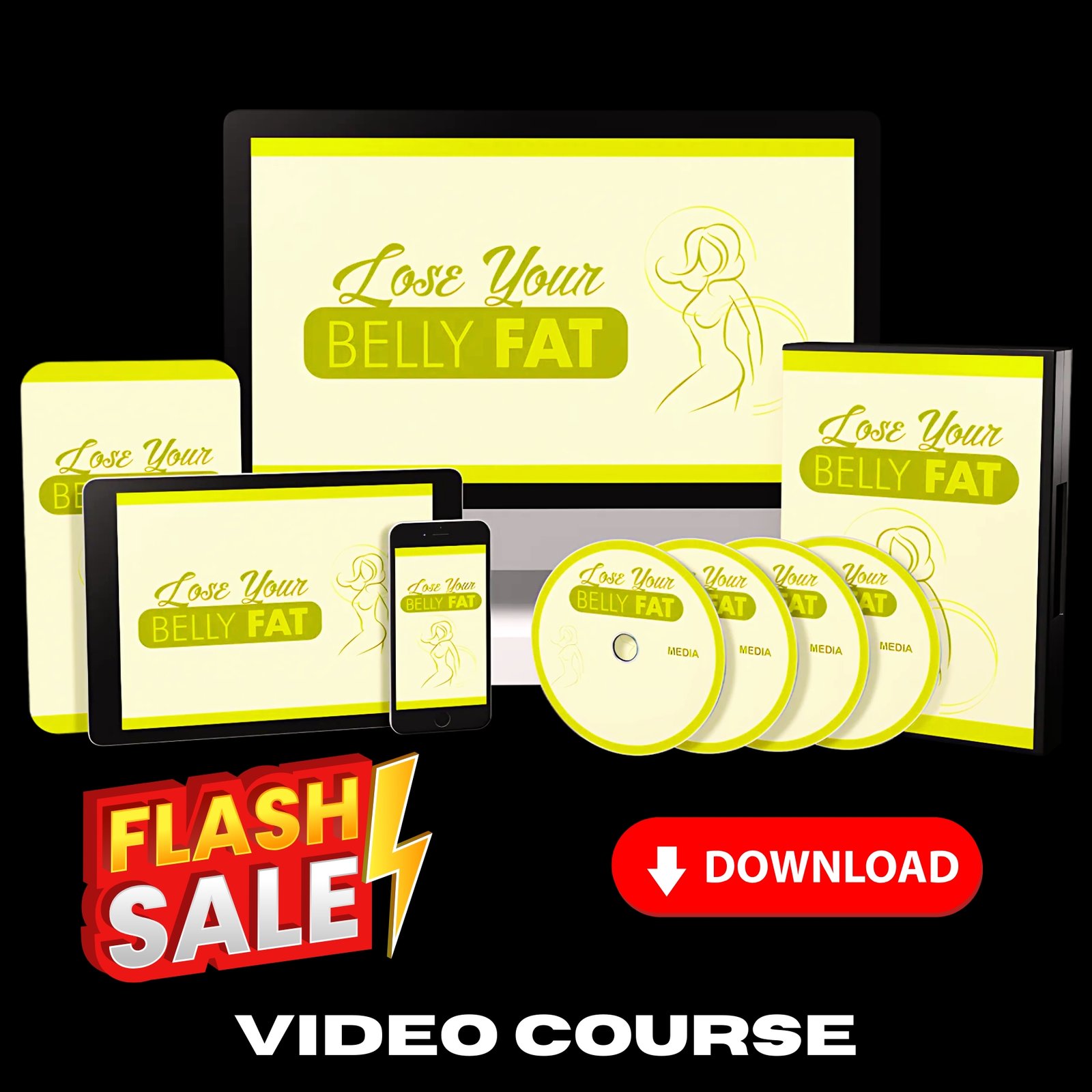 Lose Your Belly Fat Upgrade Package (Video Course)